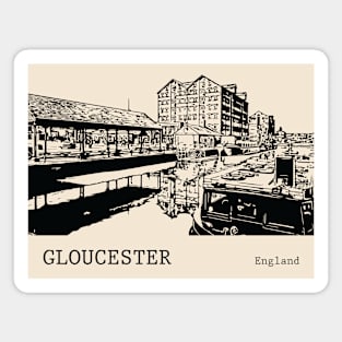 Gloucester England Magnet